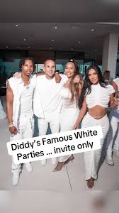 Diddy's Famous White Parties: A Star-Studded Affair at The Hamptons | TikTok