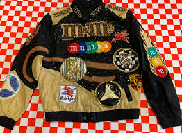 Vintage chase authentics nascar coors light racing bomber jacket xl 90s. Nascar Rhinestoned M M S Jacket Nevada