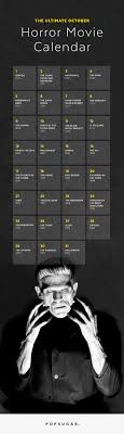 Your Ultimate Horror Movie Calendar For October Mark Your Calendars For These Spooky Movies Dates Spooky Movies Halloween Movies Horror Movies