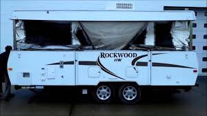 Maybe you would like to learn more about one of these? 2010 Forest River Rockwood High Wall Hw296 Youtube