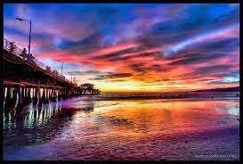 Find parking options, directions by foot, bus or car, & hotels near santa monica state beach, located west of downtown los angeles. Santa Monica Sunset Santa Monica Pier Santa Monica Beach Pier Santa Monica
