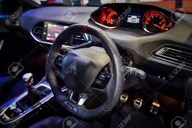 Peugeot 308 sw 1.6hdi 120ag fap 88kw automatic style pilnas automatas led rezervuota 2016 m. Kuala Lumpur Malaysia Dec 3 2019 View Of Steering And Interior Stock Photo Picture And Royalty Free Image Image 147051395