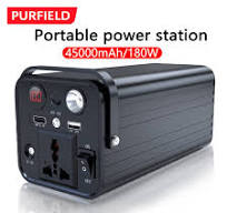 Przenośna elektrownia 315 Wh 90000 mAh 300 W 45000 mAh 180 W Zewnętrzny  zasilacz awaryjny Power Bank Generator (Kolor: 180 W czarny (4,5 Ah),  Rozmiar: ...