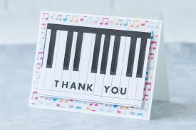 Each time you play the game, songs will be played in a unique order. 12 Easy Diy Music Teacher Thank You Cards Rose Clearfield