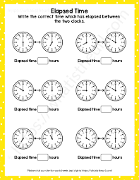 elapsed time worksheet for grade 3 exercise 1 page 1 of 2 th your home teacher