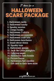 17 Items for a Halloween Scare Package — Spooky Little Halloween
