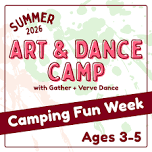 Camping Fun Art and Dance Camp with Verve Dance