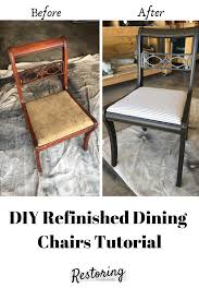 Diy Refinishing Dining Chairs Wooden Dining Chairs Wooden Dining Room Chairs Dining Chairs