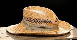 How To Reshape A Straw Hat Ehow Straw Cowboy Hat Straw Hat Mens Straw Hats