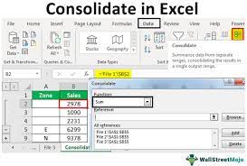 How to use consolidate in excel. Excel Consolidate Function How To Consolidate Data In Excel