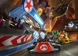 Mario Kart Attraction Universal Studios Japan Super Nintendo Nintendo World Theme Park Planning
