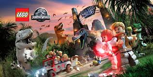 Jurassic park logo coloring page. Lego Jurassic World The Game Coloring Pages
