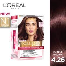 This hair dye will give you glam and gorgeous look to come in front of the world. L Oreal Paris Excellence Creme Purple Brown 4 26 Watsons Singapore