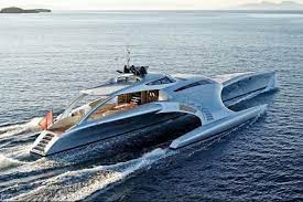 This 12 Million Yacht Looks Like A Spaceship And Can Cross The Atlantic Twice On A Single Tank See Inside Adastra Boat Luxury Yachts Yacht