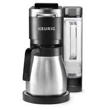 Made from durable stainless steel, single serve coffee makers require little or no plumbing, so many units can easily fit right on your counters due to their small size. Keurig K Duo Plus Coffee Maker With Single Serve K Cup Pod Carafe Brewer Bed Bath Beyond