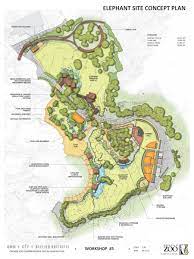 Oregon Zoo Old To New Elephant Habitat Concept Sketch Zoo Architecture Zoo Project Zoo Map