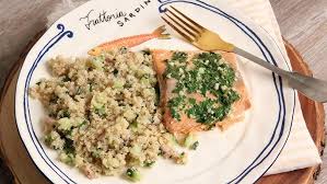 Combine cream and mustard and add to stock. Honey Mustard Salmon Recipe Laura Vitale Laura In The Kitchen Episode 922 Youtube