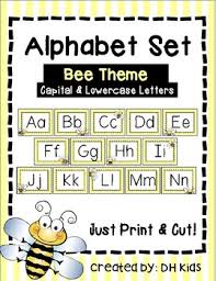 For example, there are the thin. Bee Alphabet Set Letters A Z Insect Alphabet Display Letters Bulletin Board