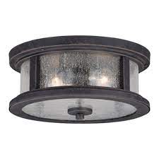 The good earth design team has won lighting industry awards for their ability to combine these efficient technologies with outstanding style. Cascadia Cumberland Bronze Rustic Outdoor Flush Mount Ceiling Light T0290 Rona