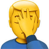 What we use it for: Man Facepalming Emoji Meaning In Texting Copy Paste