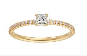 Un diamant solitaire maintenu par 4 griffes et posé sur un précieux cordage d'or. Bague De Fiancailles Quel Modele Choisir