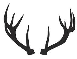 Check spelling or type a new query. Deer Antlers Silhouette Decal Sticker