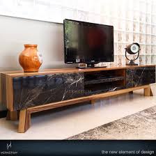 Porto Royal Cekmece Ve Rafli Ceviz Kaplamali Tv Unitesi 210x45x45cm Electronic Products Tv Flat Screen
