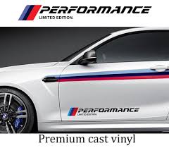 Bmw M Performance Vinyl Decals Sticker Bmw Motorrad Bmw Bmw Performance