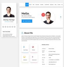 Pikbest has 949 personal profile design images templates for free. 72 Best Personal Website Templates Free Premium Freshdesignweb