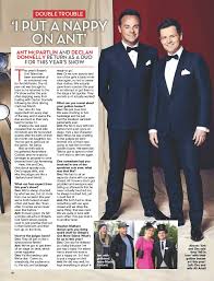 Anthony david mcpartlin obe is an english television presenter, tv producer, singer, comedian and actor. I Put A Nappy On Ant Pressreader