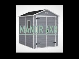Each 1 bedroom has its own unique configuration and vary in size from 510 sq.ft. Keter Kunststoffgeratehaus Manor 6x8 Youtube