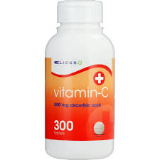 Hydrates & absorbs quickly for visibly improved vibrant skin. Clicks Vitamin C 300 Tablets Clicks