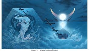 Don Ivan Punchatz American B 1936 Tomita The Bermuda Triangle Lot 88263 Heritage Auctions
