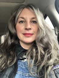 Gray Hair, Don't Care: Cynthia Beasley Embraces Age Gracefully