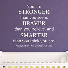 Latest quotes browse our latest quotes. Inspirational Quote With Lettering You Are The Stronger Than You Think Ppt Template Free 2020