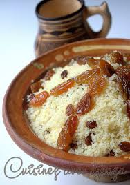 Mesfouf Algerien Couscous Sucre Aux Raisins Secs Recette Couscous Sucre Couscous Recettes De Cuisine