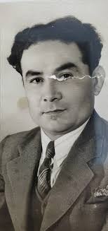 Hi, I would like to draw this as a portrait as a gift, but the photo is in  terrible condition. Could someone fix it? The photo is of a grandfather who  passed