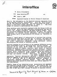 Background material on depleted uranium (du) prepared by dr. Depleted Uranium In Varian Clinacs Linatrons Uranium Tungsten