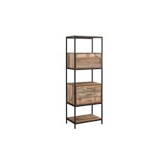 Etagere Bibliotheque 3 Tiroirs Style Industriel Brooklyn Rayonnage Colonne De Rangement Etagere Fermee