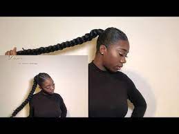 Sleek Ponytail Using Braiding Hair Protective Hairstyles Braids Natural Hair Youtube Protective Hairstyles Braids Natural Hair Styles Sleek Ponytail