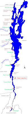 Lake Champlain Overview Map Nys Dept Of Environmental