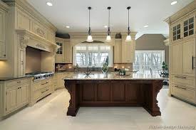 kitchen cabinets traditional two tone