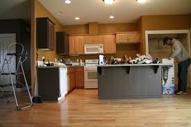 kitchen wall color ideas with maple