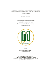 Contoh Cover Seminar Proposal Skripsi Ide Judul Skripsi Universitas