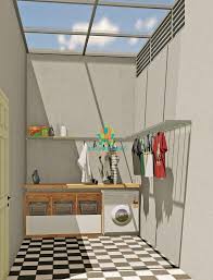 18 Desain Tempat Cuci Dan Jemuran Baju Di Belakang Rumah Yang Meyatu Dengan Dapur