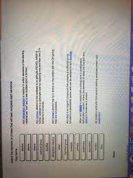 Oneclass Select The Keyword Or Phrase That Will Best Complete Each Sentence Key Terms A N Elimina