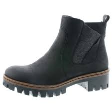 Kein wunder also, dass diese besondere art an damenstiefeletten ganz oben auf der liste der. Rieker Damen Chelsea Boots 75754 01 Schwarz Chelsea Boots Stiefel Damen Jomodo De