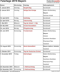 Dabei fallen 2 feiertage auf einen samstag und 5 feiertage auf. Feiertage Bayern 2019 2020 Amp 2021 Mit Druckvorlagen Make It Calendar Printables Calendar Printables