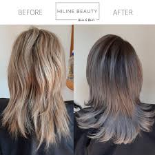 An excellent haircut should give awareness of the style you prefer about yourself since hair has. Hiline Beauty Salt Pepper Balayage Done By Facebook