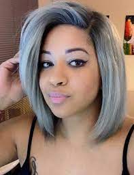 Grey Hair Is For Grans Gray Hair Beauty Natural Gray Hair Short Human Hair Wigs